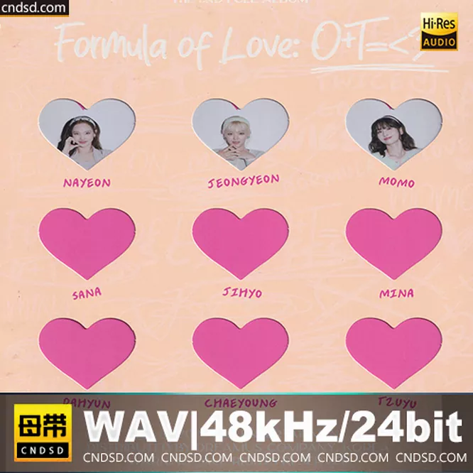 TWICE - Formula of Love：O+T=＜3 [韩版]