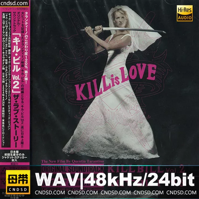 Kill Bill, Vol. 2 Original Soundtrack (WPCR-11797) [Japan Ver.] -